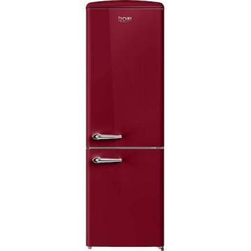 Omnys Ψυγειοκαταψύκτης Retro WNT-EPQ33025WR 330lt NoFrost Υ190xΠ60,6xΒ73.5εκ. Wine Red